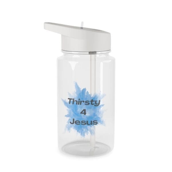 Thirsty 4 Jesus 16.9oz Clear, Durable Tritan Water Bottle