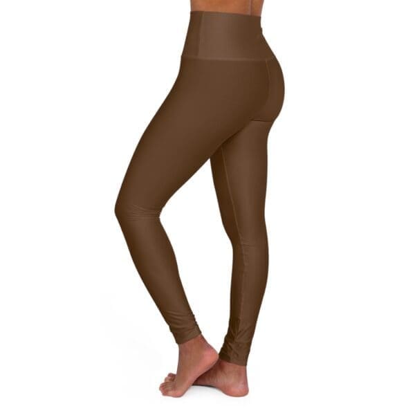 10837260507980122355_2048.jpeg John 3:16 Brown & Baby Blue High Waisted Yoga Leggings