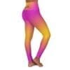 Romans 8:28 Pink & Yellow Gradient High Waisted Yoga Leggings