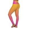 Romans 8:28 Yellow & Pink Gradient High Waisted Yoga Leggings