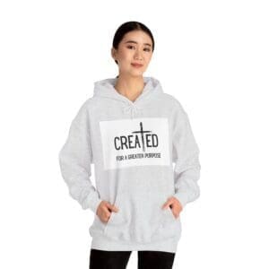 14534911524460111650_2048.jpeg Created for a Higher Purpose Unisex Heavy Blend™ Hooded Sweatshirt
