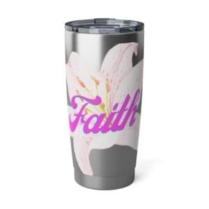 15953590943731821456_2048.jpeg Faith Flower Vagabond 20oz Stainless Steel Tumbler