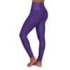 John 3:16 Purple & Silver High Waisted Yoga Leggings