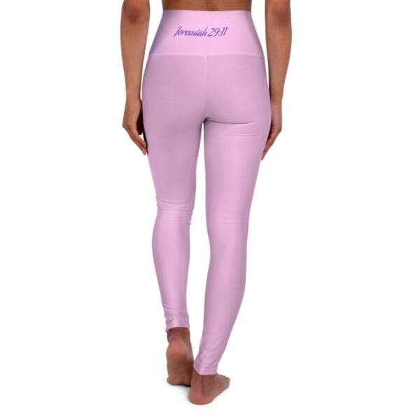 2114547481615477029_2048.jpeg Jeremiah 29:11 Pink & Purple High Waisted Yoga Leggings