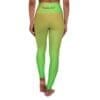 Psalm 23:1 Orange & Green Gradient High Waisted Yoga Leggings