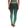 Phillipians 4:13 Teal & Black Gradient High Waisted Yoga Leggings