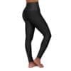 3882805240494702640_2048.jpeg John 3:16 Black & Silver High Waisted Yoga Leggings