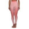 Phillipians 4:13 Red & Pink Gradient High Waisted Yoga Leggings