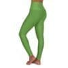 John 3:16 Green & Silver High Waisted Yoga Leggings
