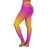 Romans 8:28 Pink & Yellow Gradient High Waisted Yoga Leggings