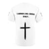 6876617779093700732_2048.jpeg A Real Man Carries His Cross Daily... Unisex Cut & Sew Tee