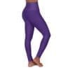 John 3:16 Purple & Silver High Waisted Yoga Leggings